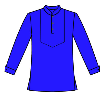 100-Solid Pullover with Yoke - Image 6