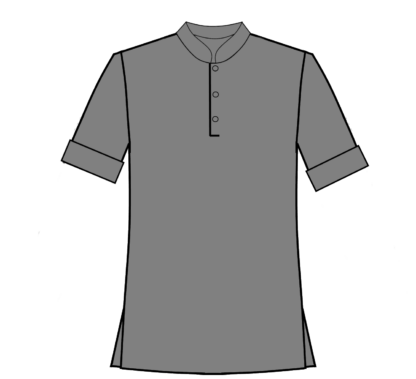 Gray short sleeve