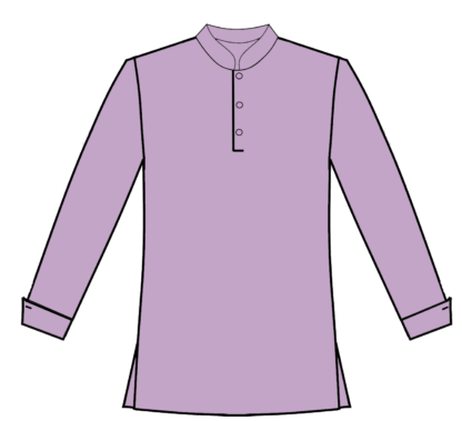 Lilac Pullover no yoke