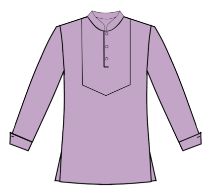 Lilac Pullover wth yoke