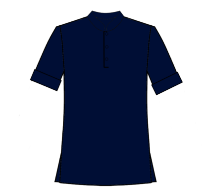 Navy short sleeve