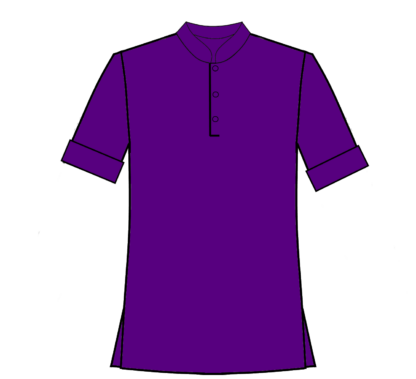 Purple short sleeve