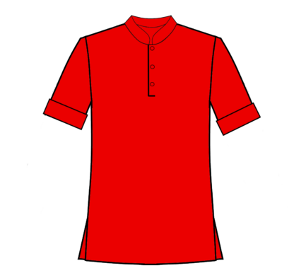 Red short sleeve