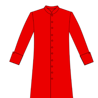 Red Basic Robe ft