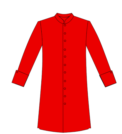 Red Basic Robe ft