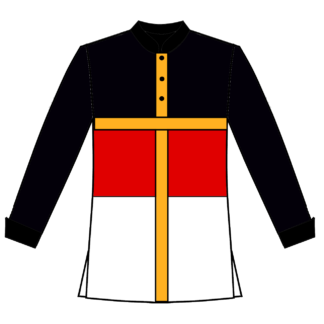 184 3 colors with stripe cross