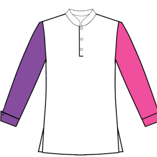 162 purple and pink sleeves pullover